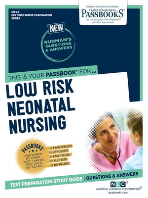 cover image of LOW RISK NEONATAL NURSING